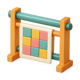 3d, toy, colorful
