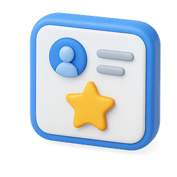 user, profile, star