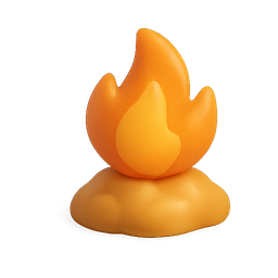 fire, flame, 3d