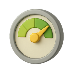 gauge, meter, performance
