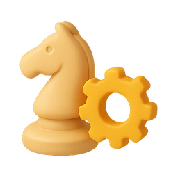 chess, gear, strategy