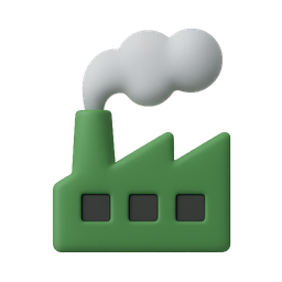 factory, pollution, smoke