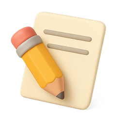 pencil, notepad, writing