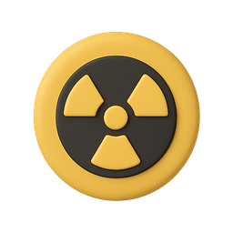 radiation, symbol, warning