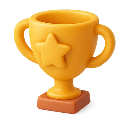 trophy, achievement, prize