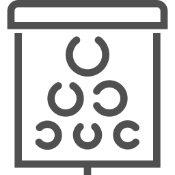 eyechart eye test ophthalmology