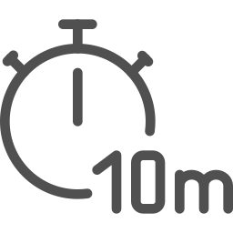 10 10 minutes chronometer