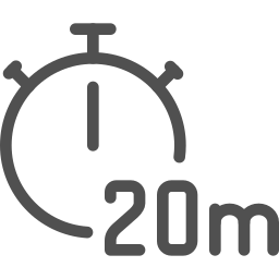 20 20 minutes chronometer