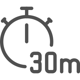 30 30 minutes chronometer