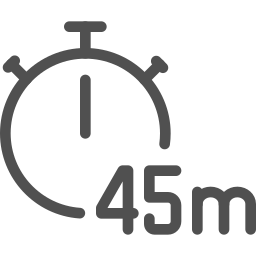 45 45 minutes chronometer