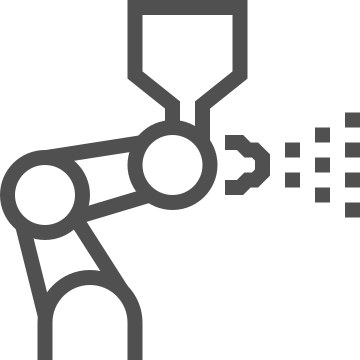 Assembly line, automation, factory icon vector icon